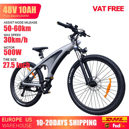 HUANCI Q5 electric bike 2000W electric bikes 27.5 Inch Electric bicycle  48V 20AH  electric e bike Mountain adults ebike fatbike