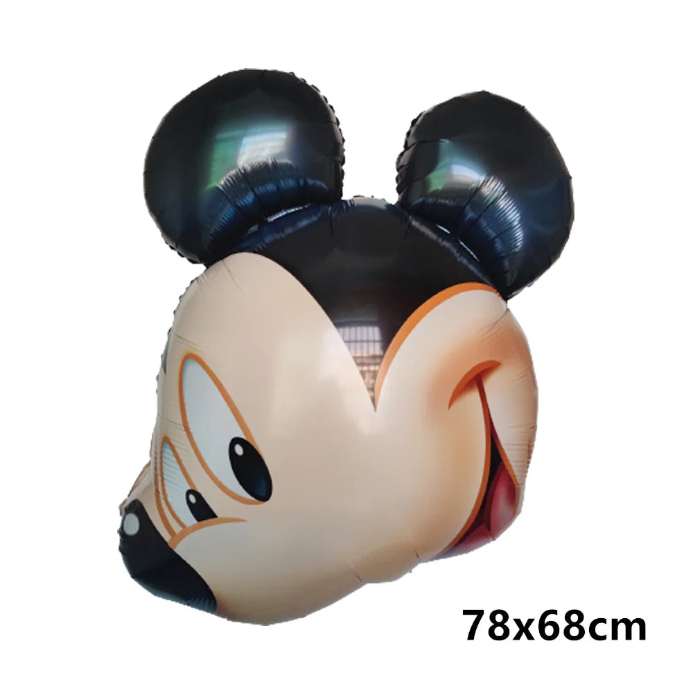 Mickey Minnie Folienballon Mickey Mouse Luftballons Minnie Geburtstag Party Dekor Kinderspielzeug Babyparty Ball Kinder Cartoon Geschenk