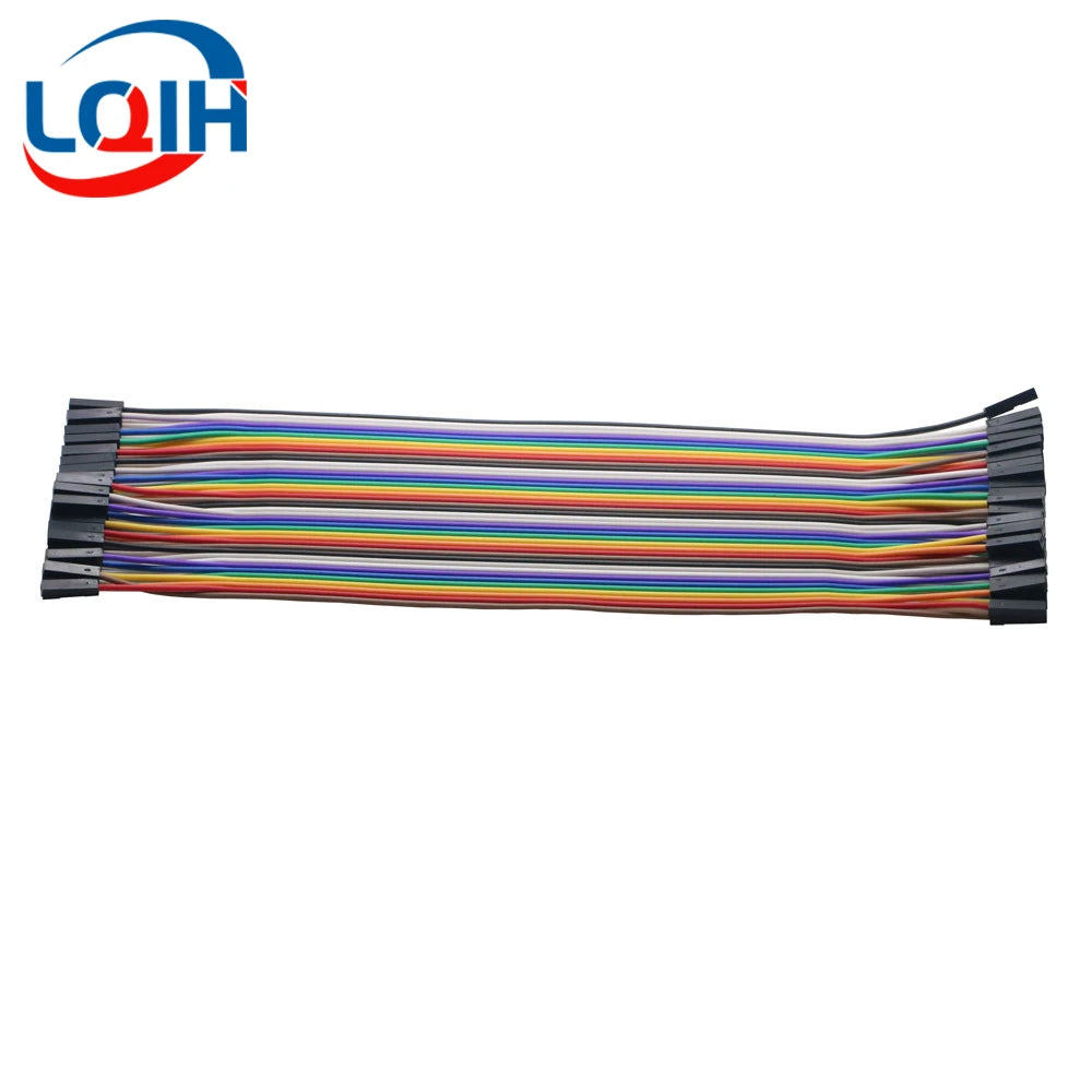 40-120PCS Dupont Line 10/15/20CM 30CM 40Pin Male to Male + Male to Female Female to Female Jumper Wire Dupont Cable for DIY KIT.