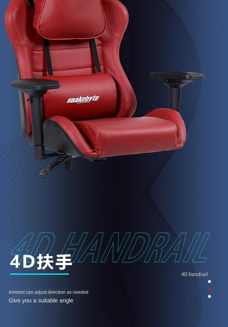 Rosa gaming stuhl für mädchen computer stuhl höhe einstellbar komfortable bürostuhl mit kopfstütze lenden kissen Swivel Stuhl