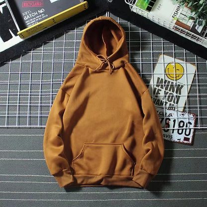 Blank Fleece Fashion Hoodies Männer Pull Over Großhandel Kapuzenpullover Unisex Günstiger fester Hoodie in großen Mengen Sudaderas Con Capucha.