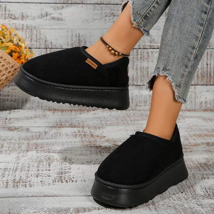 2024 New Classic Thickened Fluff Women's Snow Boots Comfortable Warm Ankle Boots Women Winter Ladies Shoes Chunky Botas Mujer