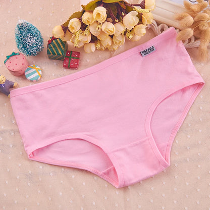 7Pcs/Lot Plus Size Underwear Women's Panties Cotton Girl Brief Sexy Lingeries Shorts Underpant Solid Panty Female Intimate M-4XL.