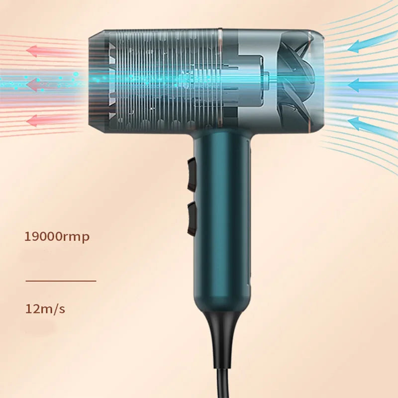 High Efficiency Multi-function Low Noise Powerful Hair Dryer Professional Salon Equipment Home  Hair Drye