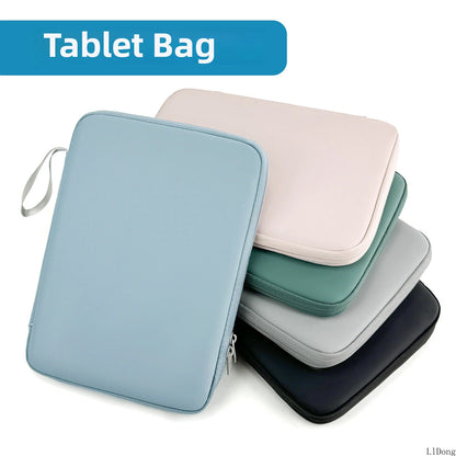 Tablet Cases Bag Sleeve 7.9-12.9 Inch Tablet pouch for IPad air case Pro Samsung Xiaomi Tablet pouch Shockproof  Multi Pockets.
