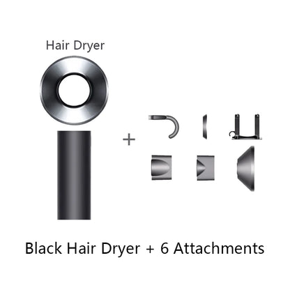 Diffuser Hairdryer Ionic Professional 5in1 Electric Hair Dryer Heat Leaf Blow Drier With Diffuser Ion Leafless Air Blower Woman