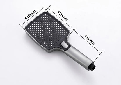 VGX LED Digital Shower System Modern Bathroom Temperature Display Shower Faucet Set Rainlfall Bathroom Mixer Bidet Shower Set