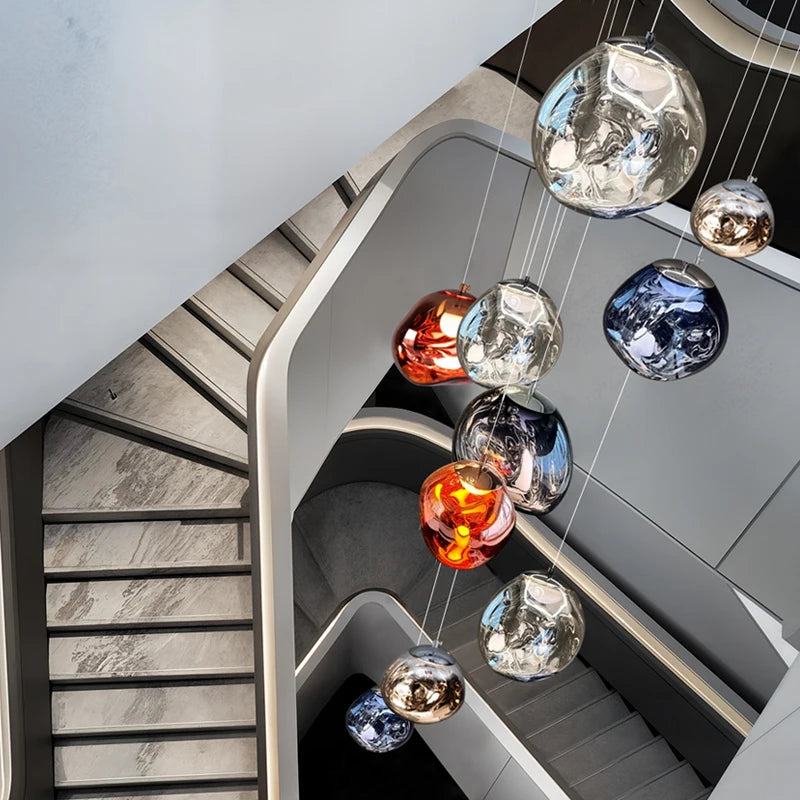 Moderne Heimdekoration, LED-Deckenleuchten für das Wohnzimmer, LED-Deckenleuchten für die Treppe, Hängelampen, Innenleuchte.