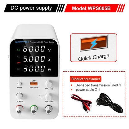 30V 10A 60V 5A DC Lab Power Supply Adjustable DC Power Supply Regulator Switching Power Supply Bench Power Supply 220V/110V.