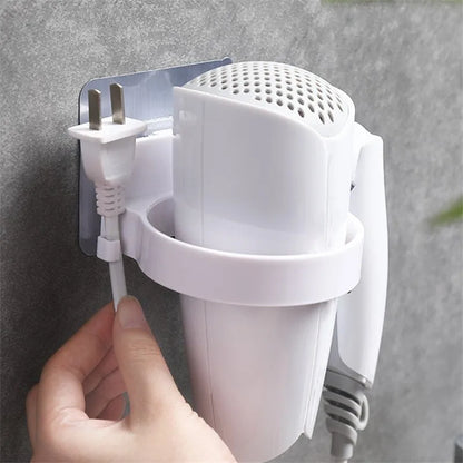 Neue Spirale Wand Montiert Haartrockner Lagerung Organizer Rack Halter Aufhänger Verwendung Im Badezimmer Salon Stylist Werkzeug Trockner Organisieren