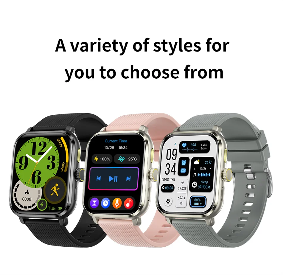 New Women Smart Watch GPS Compass Sport watch Men 1.95" AMOLED Screen Bluetooth Call HeartRate Smart Watch For Xiaomi Huawei IOS.