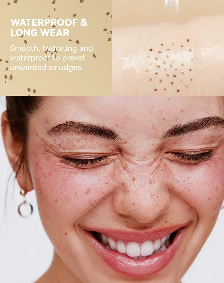 Natural Freckle Pen Waterproof Simulation Fake Spot Makeup Tool Lasting Waterproof Face Dot Spot Pen Eyeliner Korean Cosmetics.