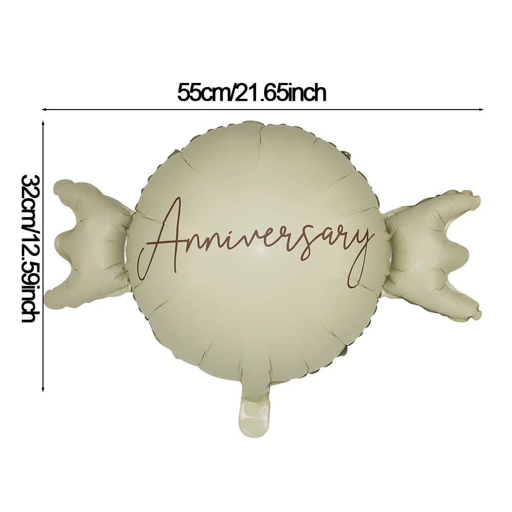 Matte 3D Herz Liebe dich Bär Aluminium Folie Ballon Hochzeit Dekoration Geschenke Schleife Stern Gänseblümchen Regenbogen Alles Gute zum Geburtstag Party Ballon.