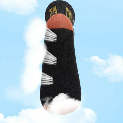 10pairs Breathable Cotton Sports Stockings Men Bamboo Fiber Autumn and Winter Men Socks Sweat Absorption Deodorant Business Sox.