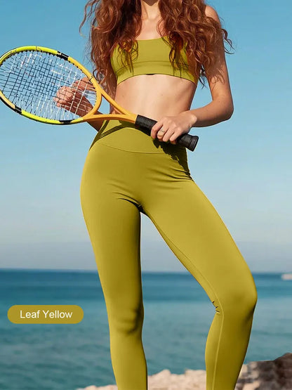 High-Waisted Workout Leggings - 4-Way Stretch, Slim Fit, Butt Lifting & Tummy Control for Gym, Yoga, Running & Daily Wear