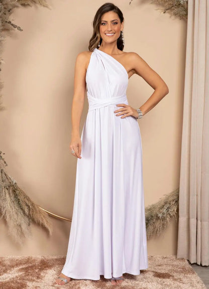 Sexy Frauen Multi way Wrap Cabrio Boho Maxi Club rotes Kleid Verband langes Kleid Party Brautjungfern Unendlichkeit Robe Longue Femme