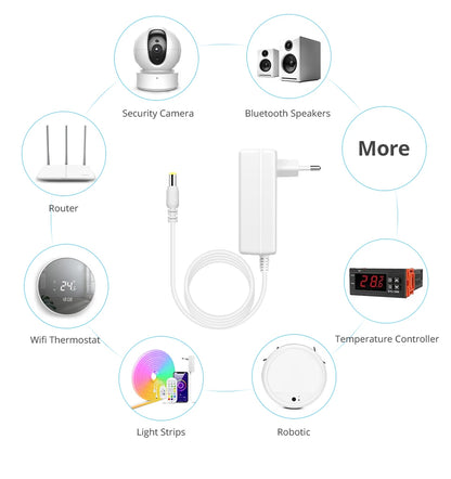 DC 24V 12V 2A 3A Power Supply with EU / US Plug Lab power supply Power Adapter For Home Appliance LED Light Strip.