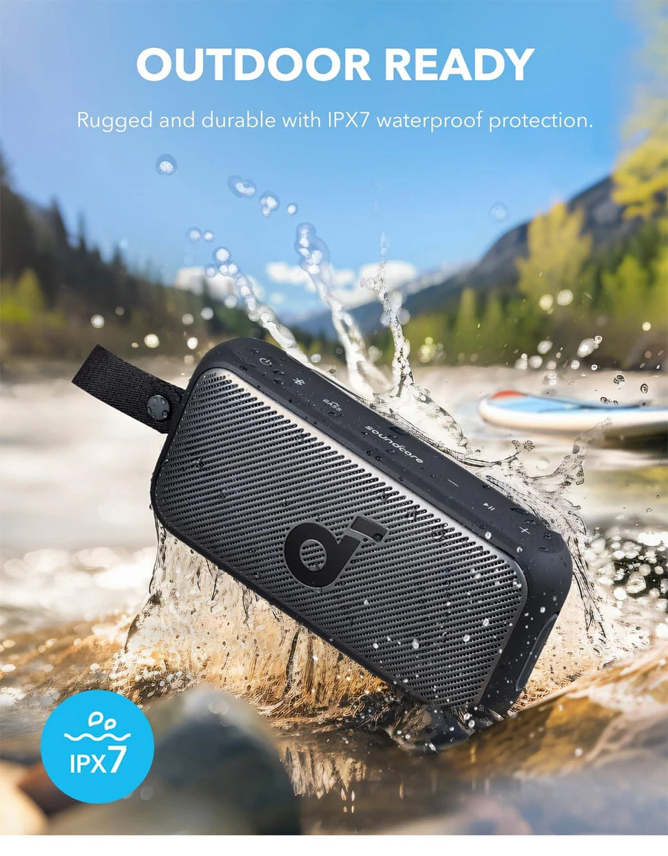 (EU stock) Soundcore Motion 300 Bluetooth loudspeaker, wireless, powerful sound, BassUp, Smart Tune, High-Resolution Audio.