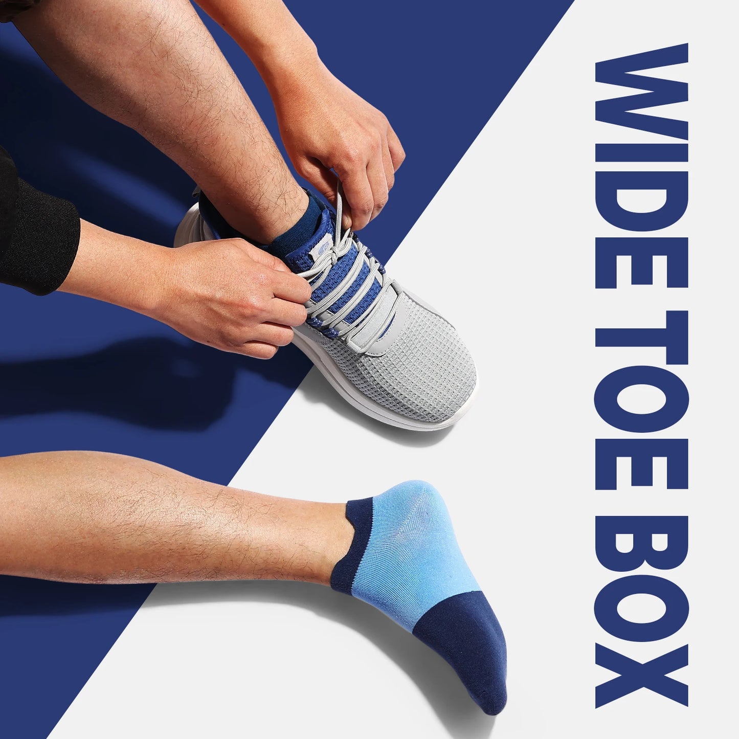 FitVille Herrenschuhe, extra breit, leicht, für geschwollene Füße, orthopädische Fußschmerzlinderung, Straßenlauf- und Wandersneaker
