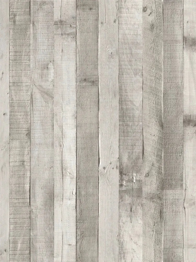 Retro Faux Wood Grain Peel And Stick Wallpaper Self-adhesive Wood Plank Wallpaper Roll Removable Vinyl Wall Covering For Restaur