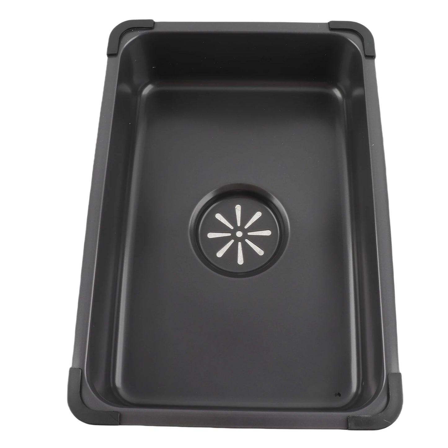 Unterbauwaschbecken unter der Theke, Küchenspüle, 68 x 45 cm, verdickter Edelstahl, Digitalanzeige, Küchenspüle