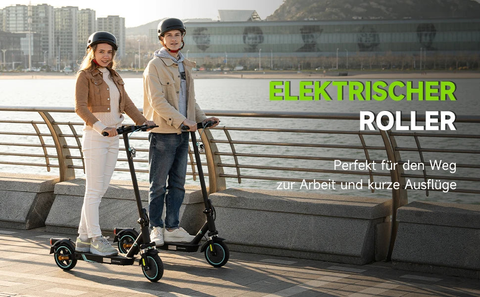 RCB EV85F (ABE) Adult EScooter 400W Motor Foldable E-Scooter 36V 7.8AH 8.5” Road Tire Commuting Electric Scooter.