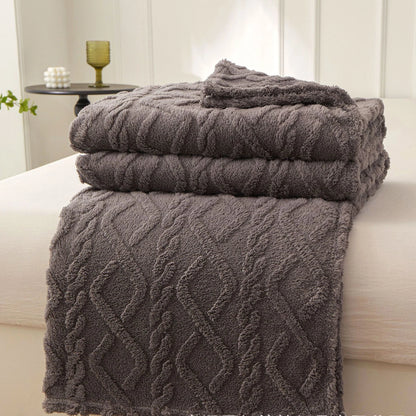 New Winter Blanket Home Warm Sherpa Soft Sofa Cover Throw Newborn Wrap Kids Bedspread Travel Textile Fleece Thick Warm Blanket.