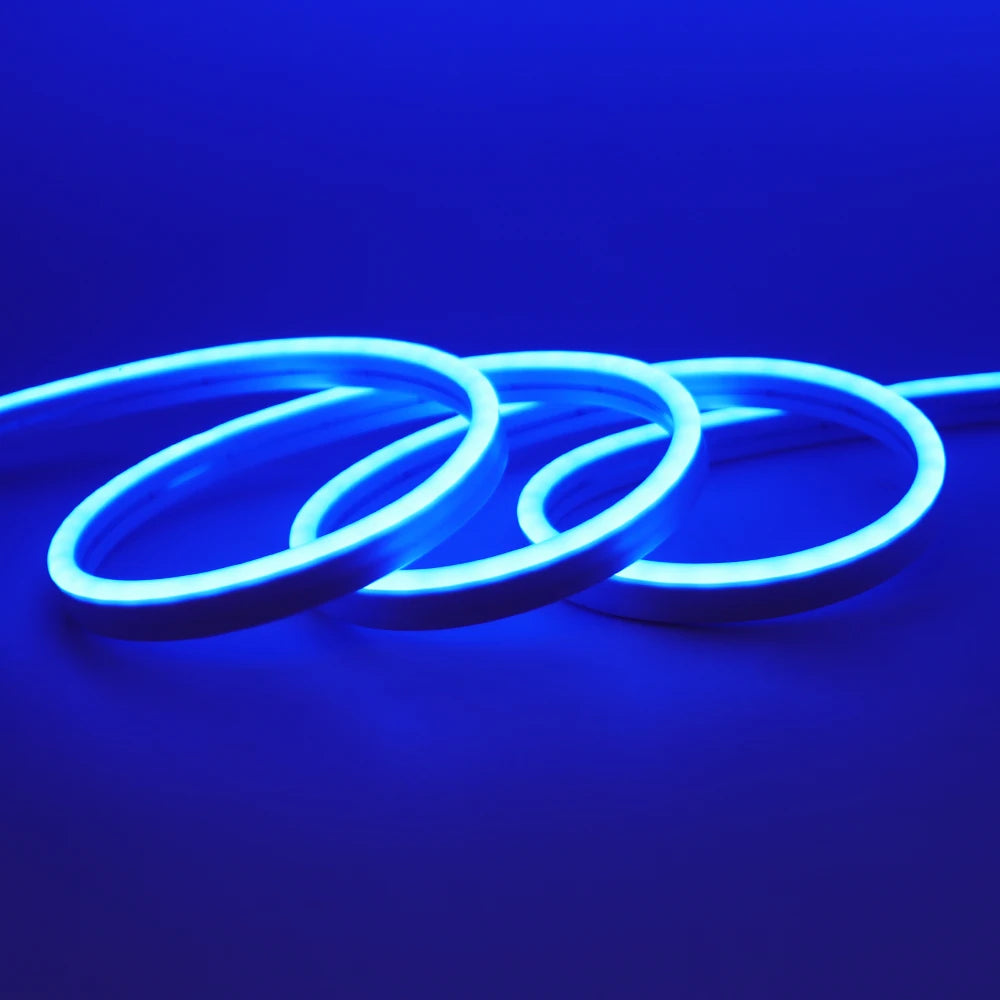 24V IP67 Waterproof Neon Strip SMD2835 1M-20M White/Blue/Pink/Yellow/Green/Orange TV BackLight Home Decor Silicon Tube LED Light