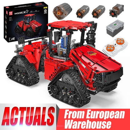 Mould King 18020 Technical Car Toys MOC-35270 APP&RC Pneumatic Crawler Tractor Building Block Brick Set Kids Christmas Gift.