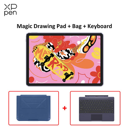 XPPen Magic Drawing Pad 12 inch Tablet Android Pad 2K Resolution 16K Levels 8GB 256GB Graphics Drawing Tablet Monitor Android 14