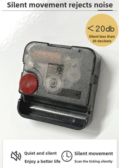 Wohnzimmer Wanduhren Gebogene Ecke Doppelseitige Stille Wanduhren LED Induktion Beleuchtung Uhr Luxus Design Dekor