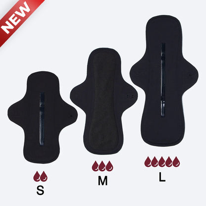 Reusable Menstrual Pads Women Large Washable Seamless Sanitary Napkin Thin No-slip Reusable Sanitary Towel Absorbent Pad Panties