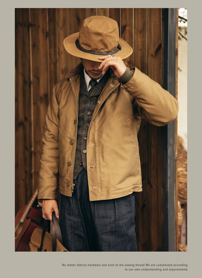 Red Tornado US Size Good Quality Cotton Canvas 70% Wool N1 Jacket N1-0001B.