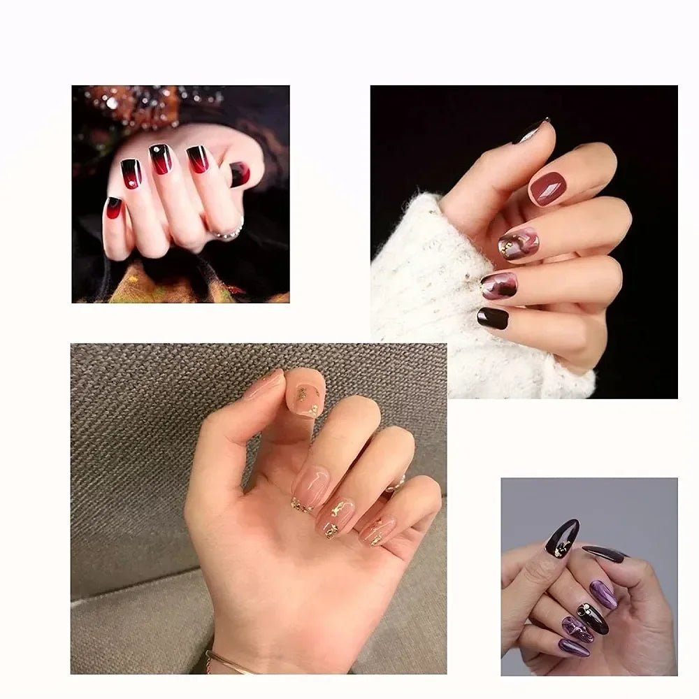 6000PCS Stick Nail Jelly Double-sided Adhesive Transparent Traceless Nail Glue Invisible Wear Nail Sheet Adhesive DIY Tools.