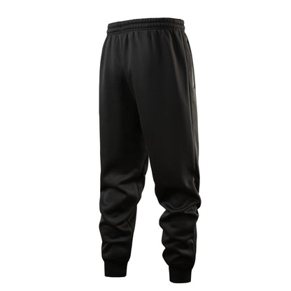 Mens Casual Pants Autumn Winter Fleece Sweatpants Men Running Jogger Sports Gym Trousers Fashion Solid Color Workout Long Pants.