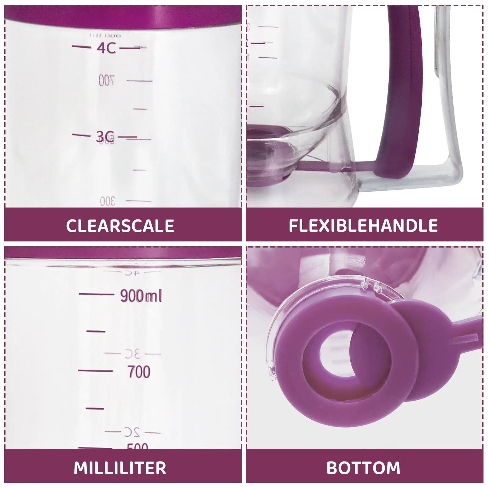 Hand-Held Batter Dispenser For Cupcakes Easy-To-Use Batter Dispenser And Butter Separator With Measuring Labels Kitchen.