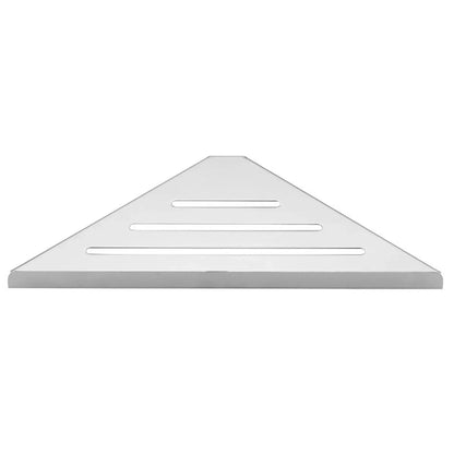 Badezimmerregal, Eck-Duschregal, ohne Bohren, Eck-Organizer aus Edelstahl 304, Aufbewahrung, robustes, hohles Shampoo-Regal