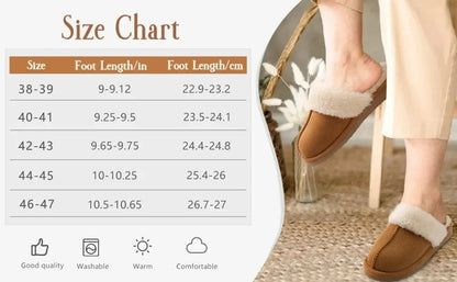 New Winter Fuzzy Women Slippers Indoor Soft House Shoes Fashion Brand Fluffy Suede Women Shoes Outdoor Antiskid Flat Slippers.