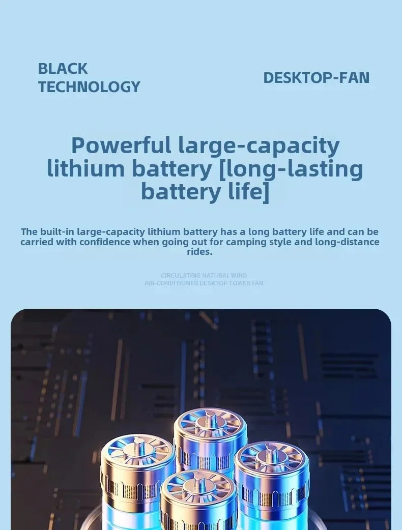 Portable Mini Fan 3 in 1 Cooler Home House LED USB Desk Bedroom Indoor Air Conditioner Humidifier Fans Summer Cool Living Room