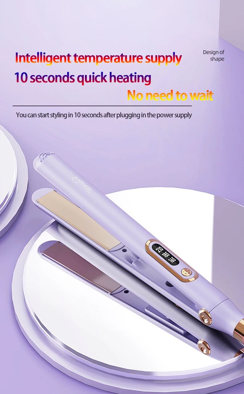 Women's Electric Hairbrush For Xiaomi Straight Hair Curly Hair 2 in 1 Negative Ion Hair Care 10 Seconds Quick Heating Hairbrush.