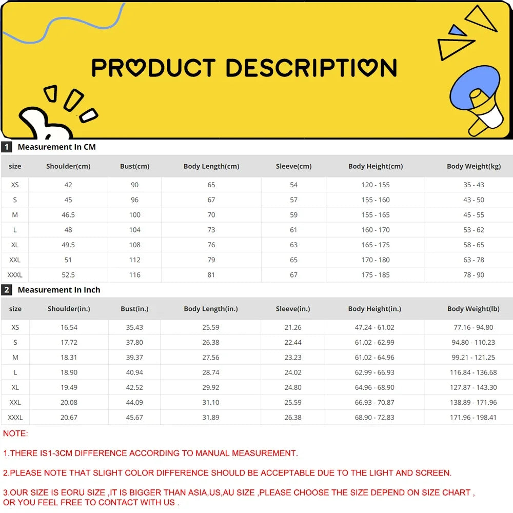 Jeff The Landshark Cute Hoodies Cartoon Print Harajuku Manga Sweatshirt Long-sleeved Fleece Clothing Sudaderas Casual Pullovers.