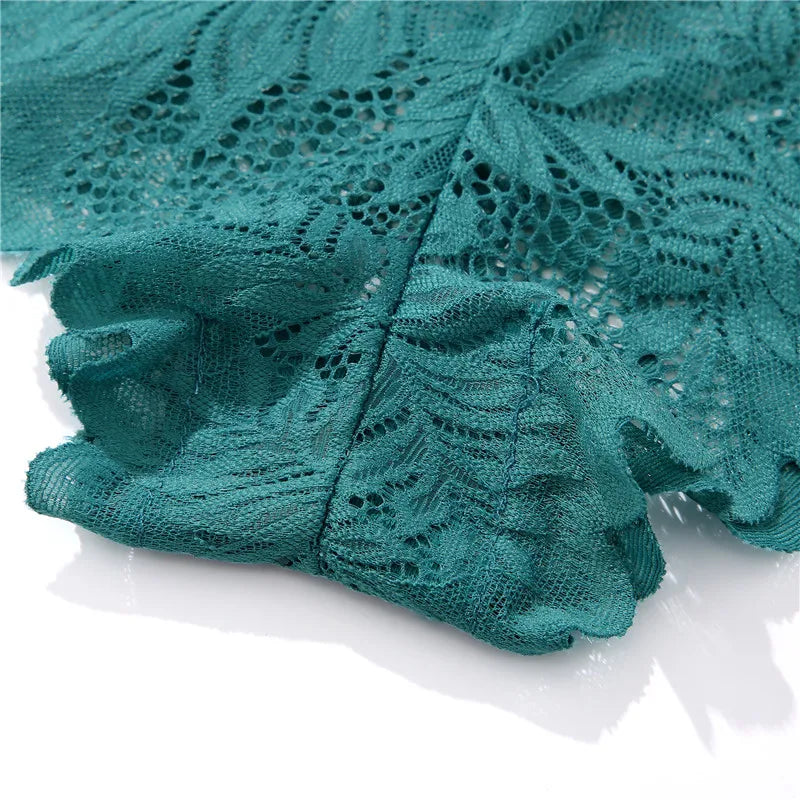 FINETOO 6Pcs Women Floral Lace Panties High Waist Brief Sexy Lingerie Panty Brazilian Underpants Femme Underwear Bikini Intimate