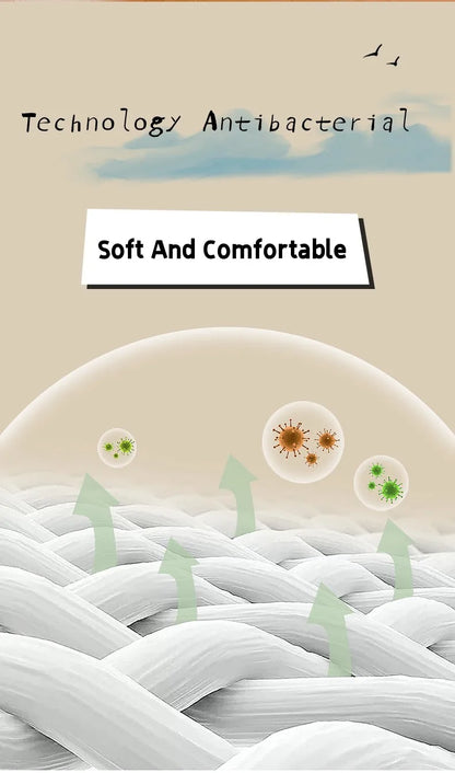 Quilted Mattress Cover For Kids Single/Double Size Rabbit Printing cubre colchón 200X220cm Anti-Mite 매트리스커버 Queen/King Size 매트리스.