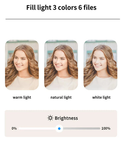 L13D Selfie Stick 1160mm with Wireless Bluetooth Double Fill Light Extended Tripod with Remote Shutter for Android IOS Cellphone.