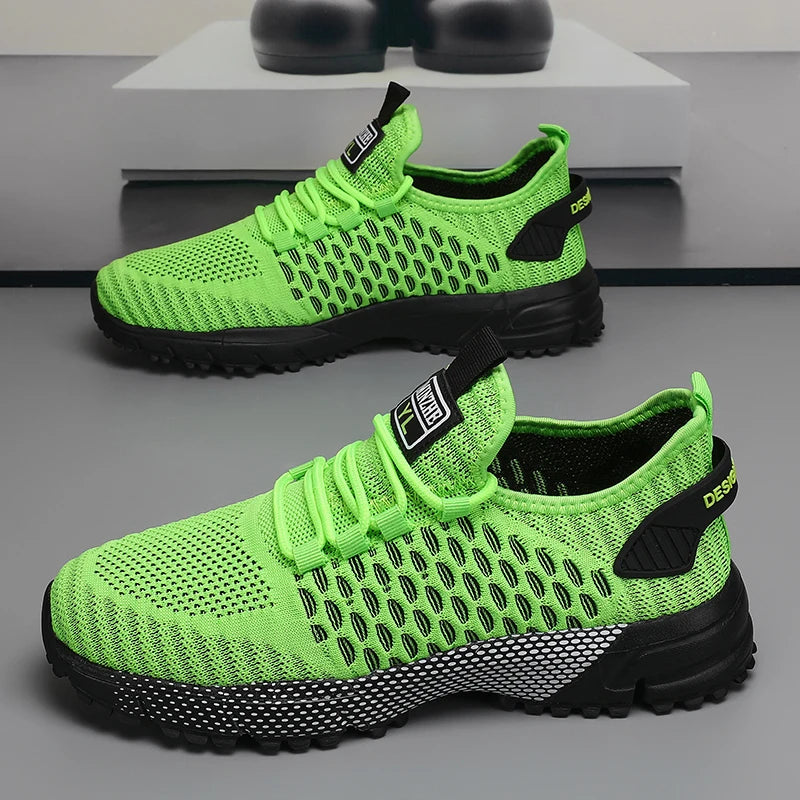 2025 Shoes for Men High Quality Male Sneakers Breathable Fashion Gym Casual Light Walking Plus Size Footwear Zapatillas Hombre