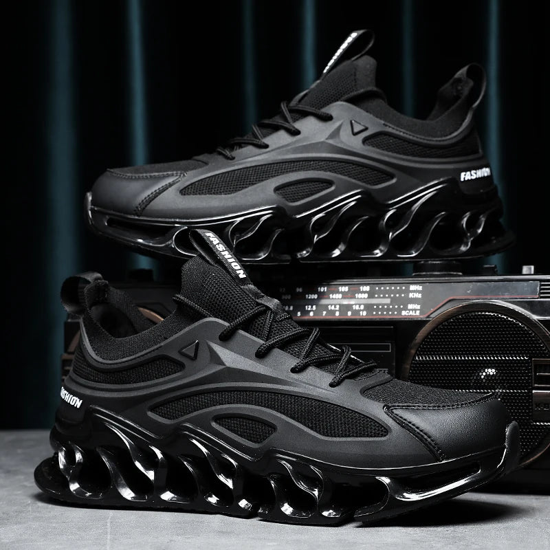 YRZL Mens Athletic Shoes 2025 Breathable Running Shoes Men Lightweight Sneakers Comfortable Walking Shoes Anti Slip Sports Shoes.