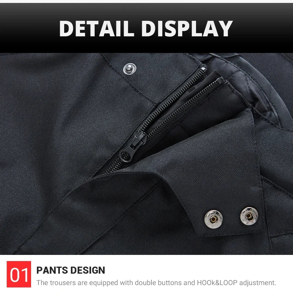 Best Selling Waterproof Motorcycle Jacket Man Racing Suit Wearable Motorcycle Jacket Motorcycle Pants Moto with EVA Protection