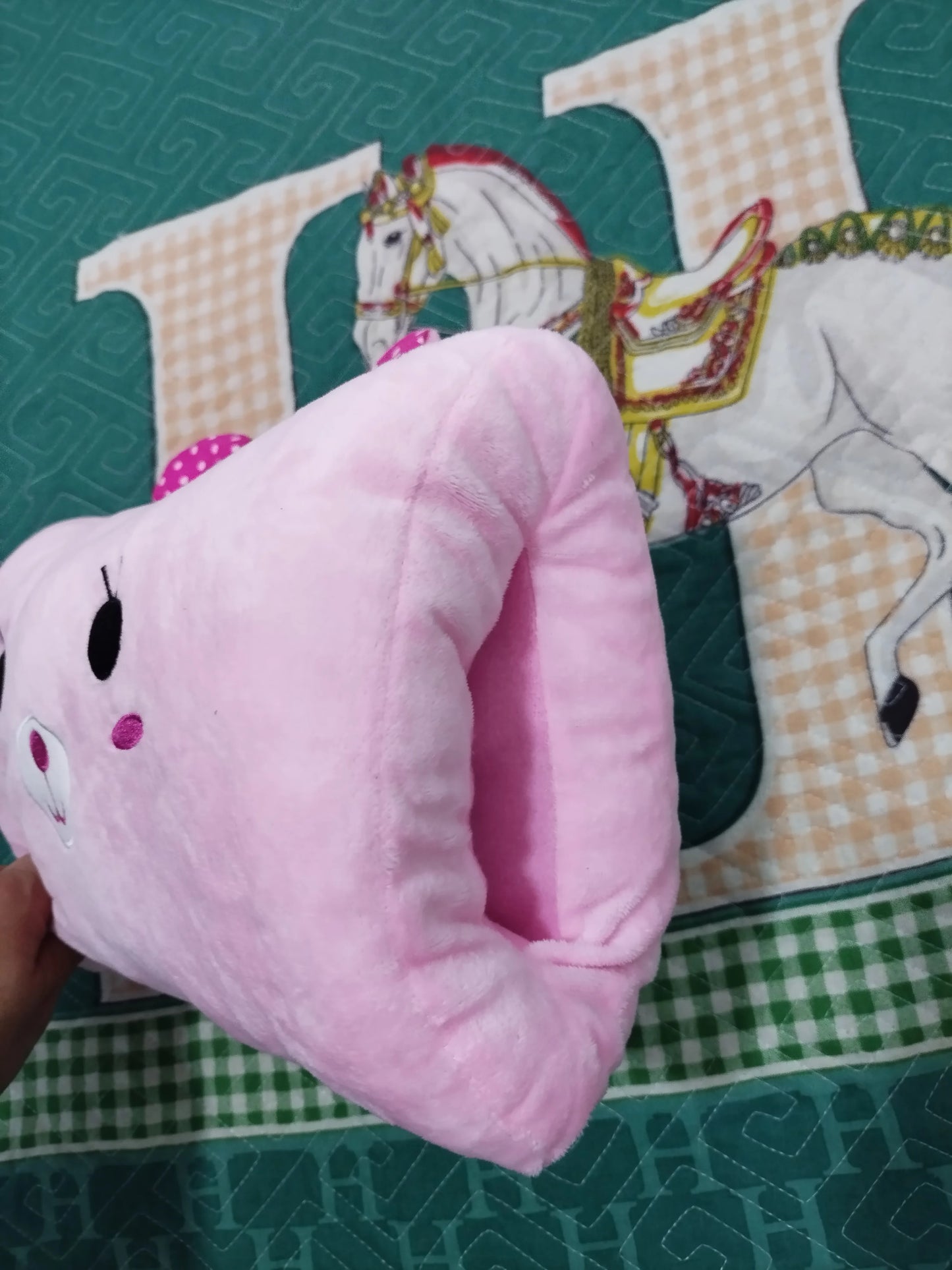 kids cute gift winter cartoon hand pillow, hand warmer, weak hero class 1 arm pillow, Children's Gift, suho nap.