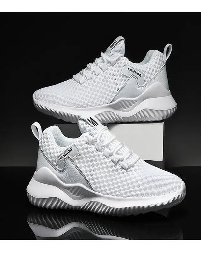 Sommer Tennis Casual Mesh Schuhe Atmungsaktive Hohl training fitness Plattform Weichen Boden Läuft Leichte Vulkanisierte Schuhe