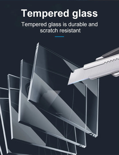 SRAN Eu-Steckdosen 220 V 16 A 82 x 82 mm Glas-Doppel-Dreifach-Wandstecker Russland Spanien Eingebautes Heimbüro.
